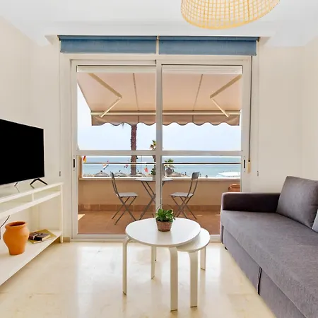 Primera Linea De Playa, Aparcamiento Y Wifi Gratis 아파트